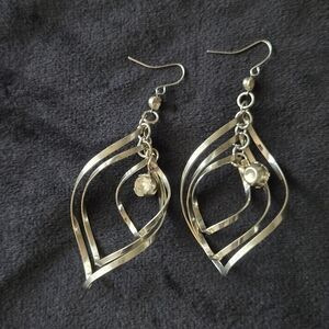 Elegant Silver Dangle Earrings